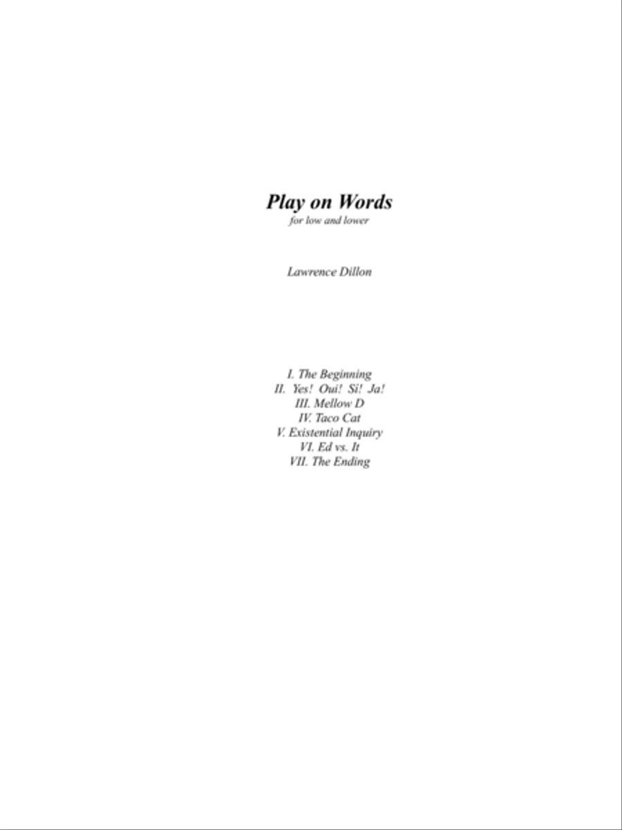 [Dillon] Play on Words String Duet scores gallery preview page 4