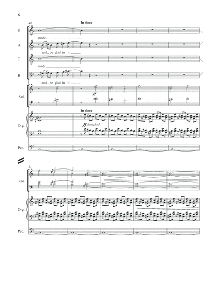 An Easter Introit An Easter Introit 4-Part scores gallery preview page 15