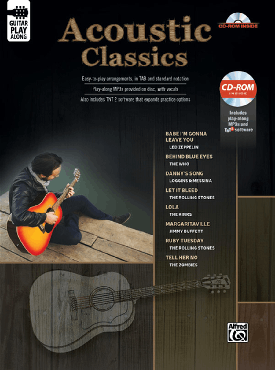 Classic Acoustic Guitar Play-Along Acoustic Guitar scores gallery preview page 1