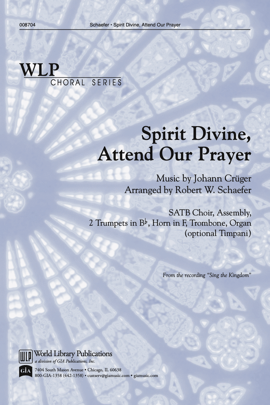 Spirit Divine, Attend Our Prayer
