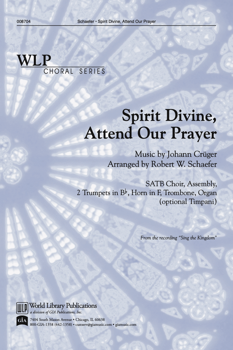 Spirit Divine, Attend Our Prayer image number null