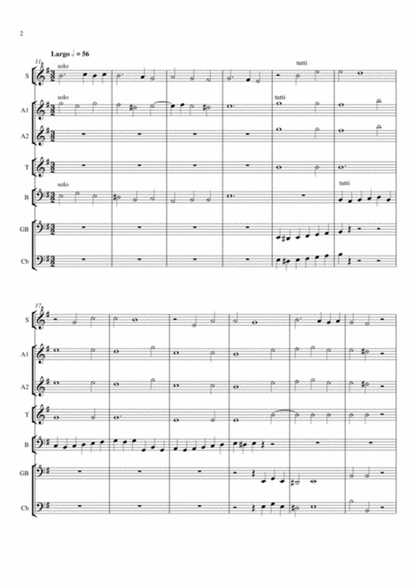 William Boyce Concerto Grosso in G minor