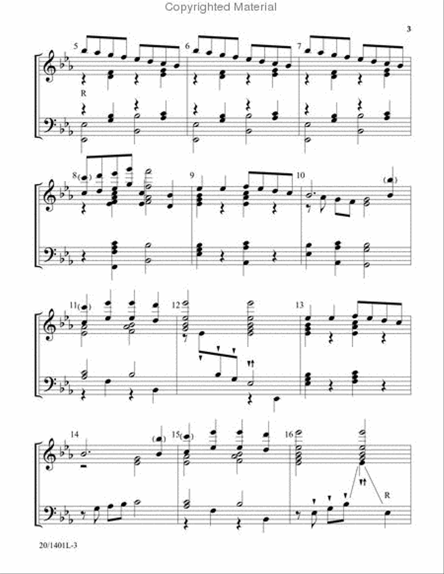 Ding! Dong! Merrily on High 5-Octaves scores gallery preview page 3