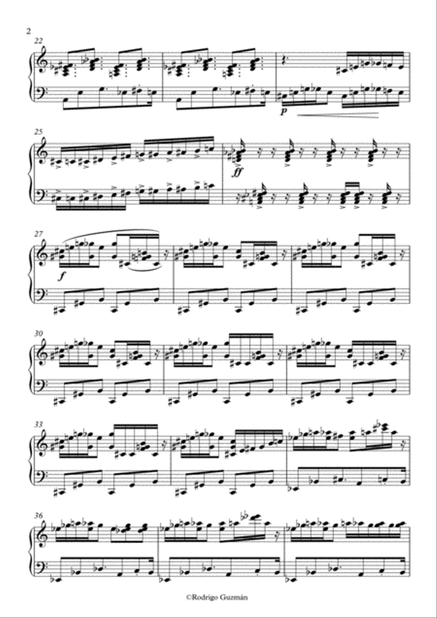 Kemekema - for Piano Kemekema - for Piano Piano Solo scores gallery preview page 2