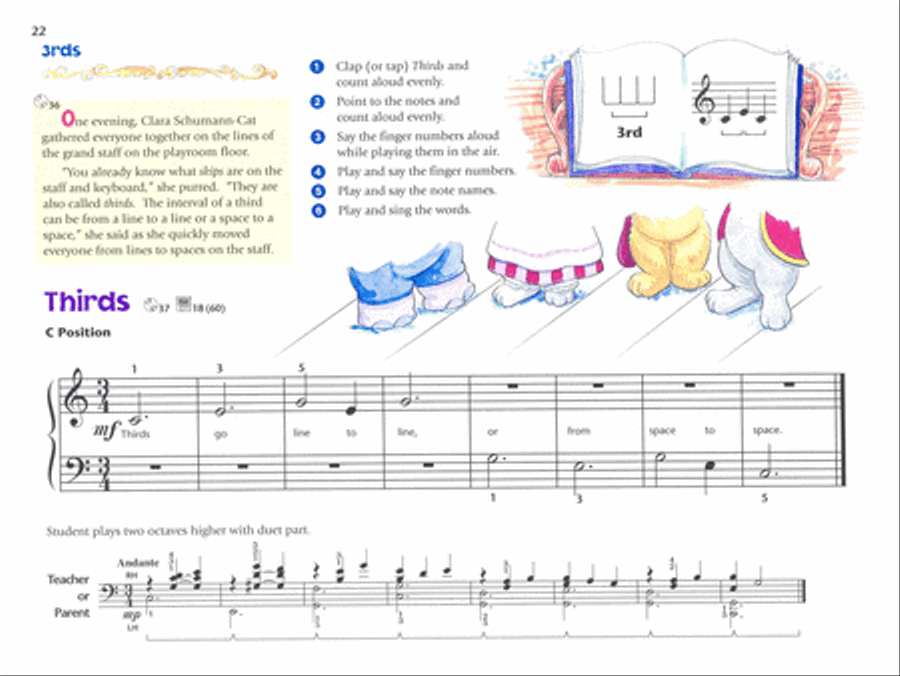 Music for Little Mozarts Music Lesson Book, Book 3 Piano Method scores gallery preview page 3