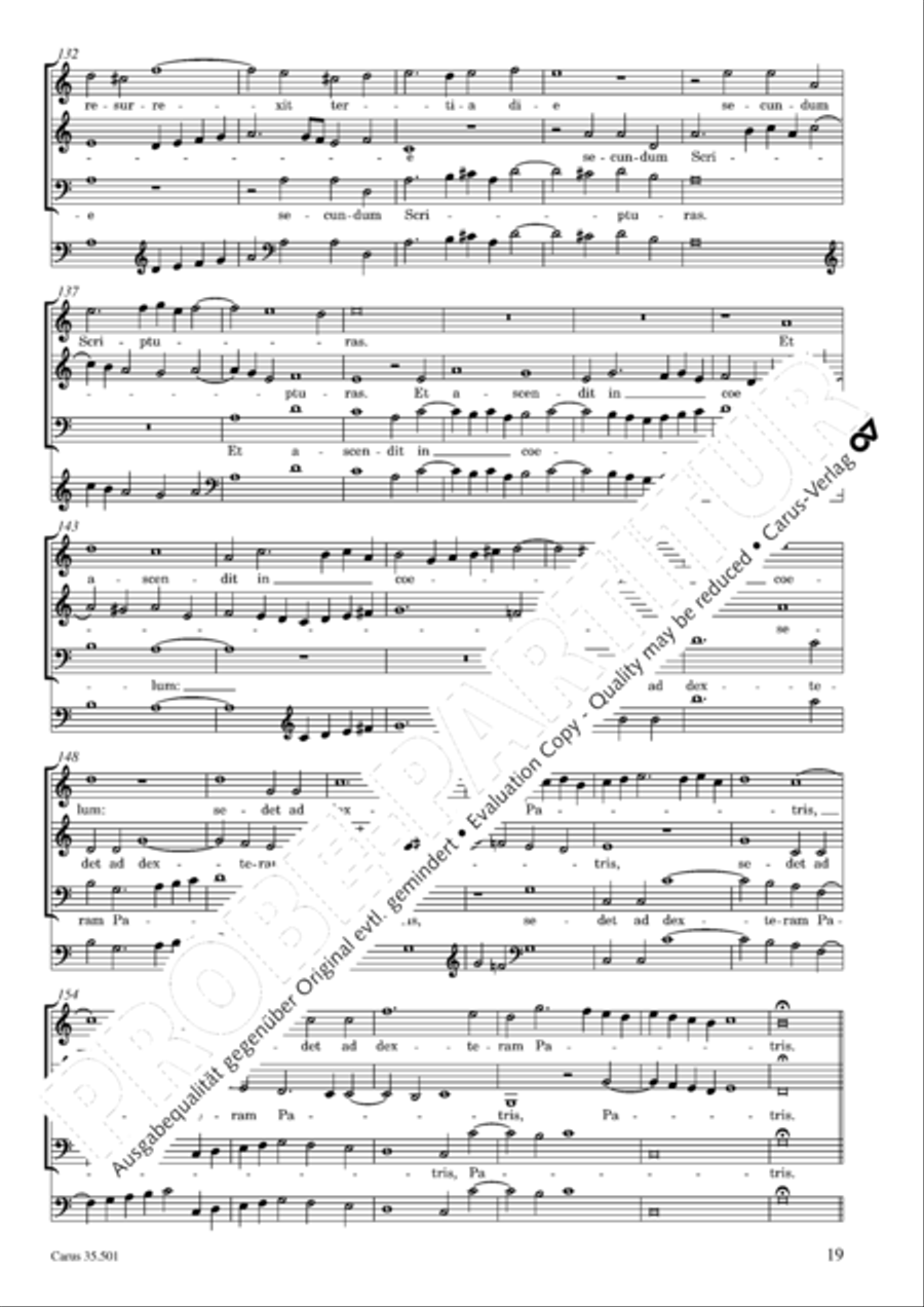 Palestrina: Masses and individual movements Score scores gallery preview page 34