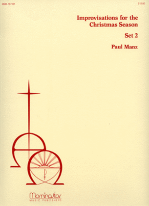 Book cover for Improvisations for the Christmas Season, Set 2
