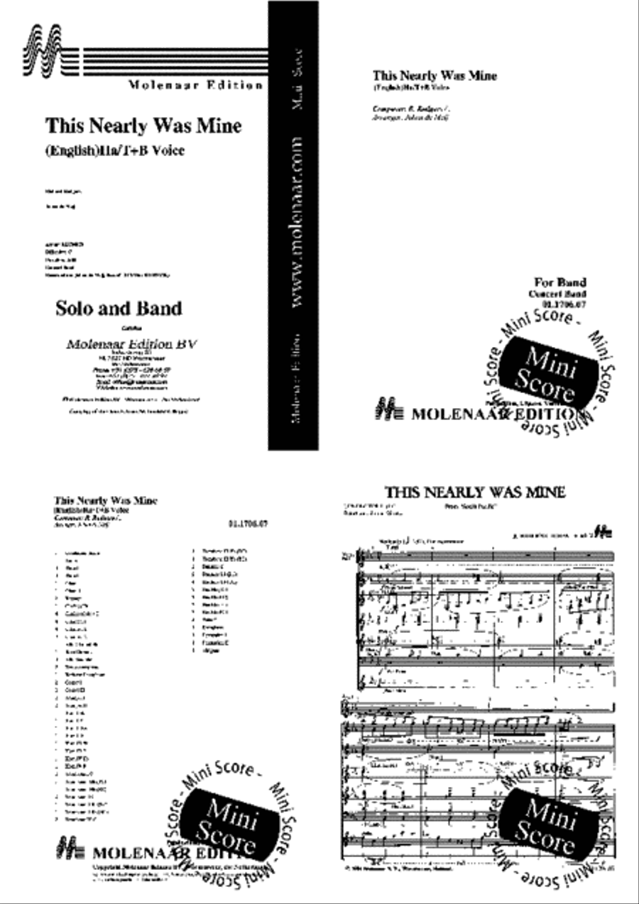 This Nearly Was Mine Mixed Choir scores gallery preview page 2