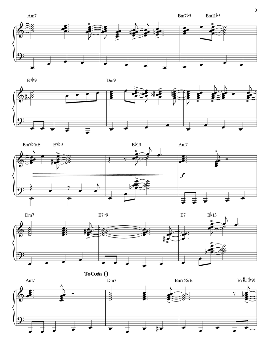 I'm Still Standing [Jazz version] (arr. Brent Edstrom) Piano Solo scores gallery preview page 3