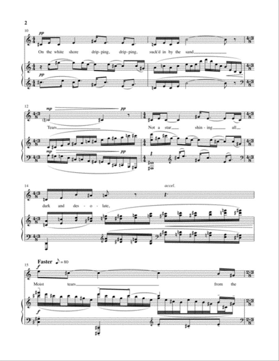 Of Loss, Life, and Love High Voice scores gallery preview page 6
