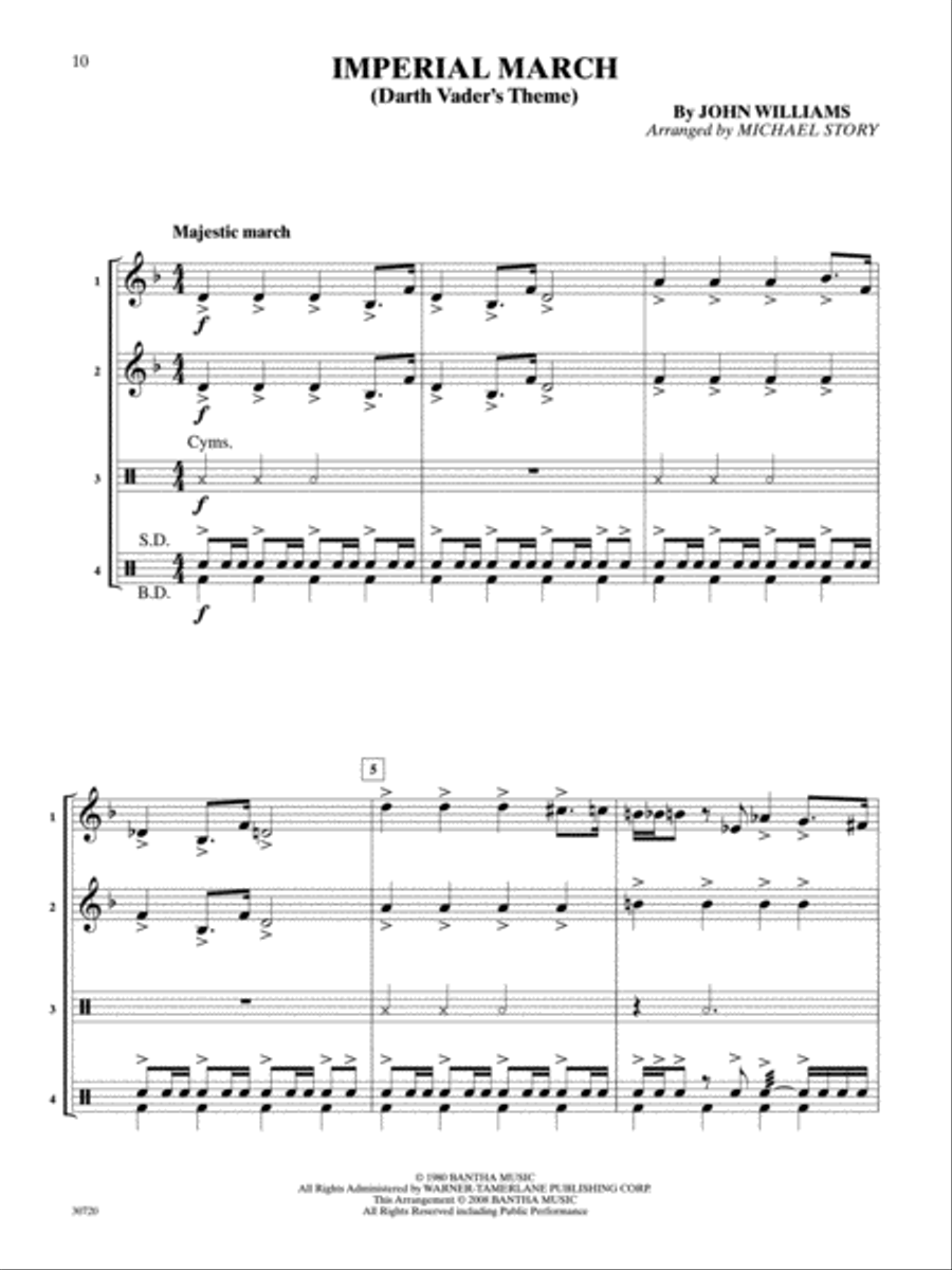Pop Quartets for All Small Ensemble scores gallery preview page 5