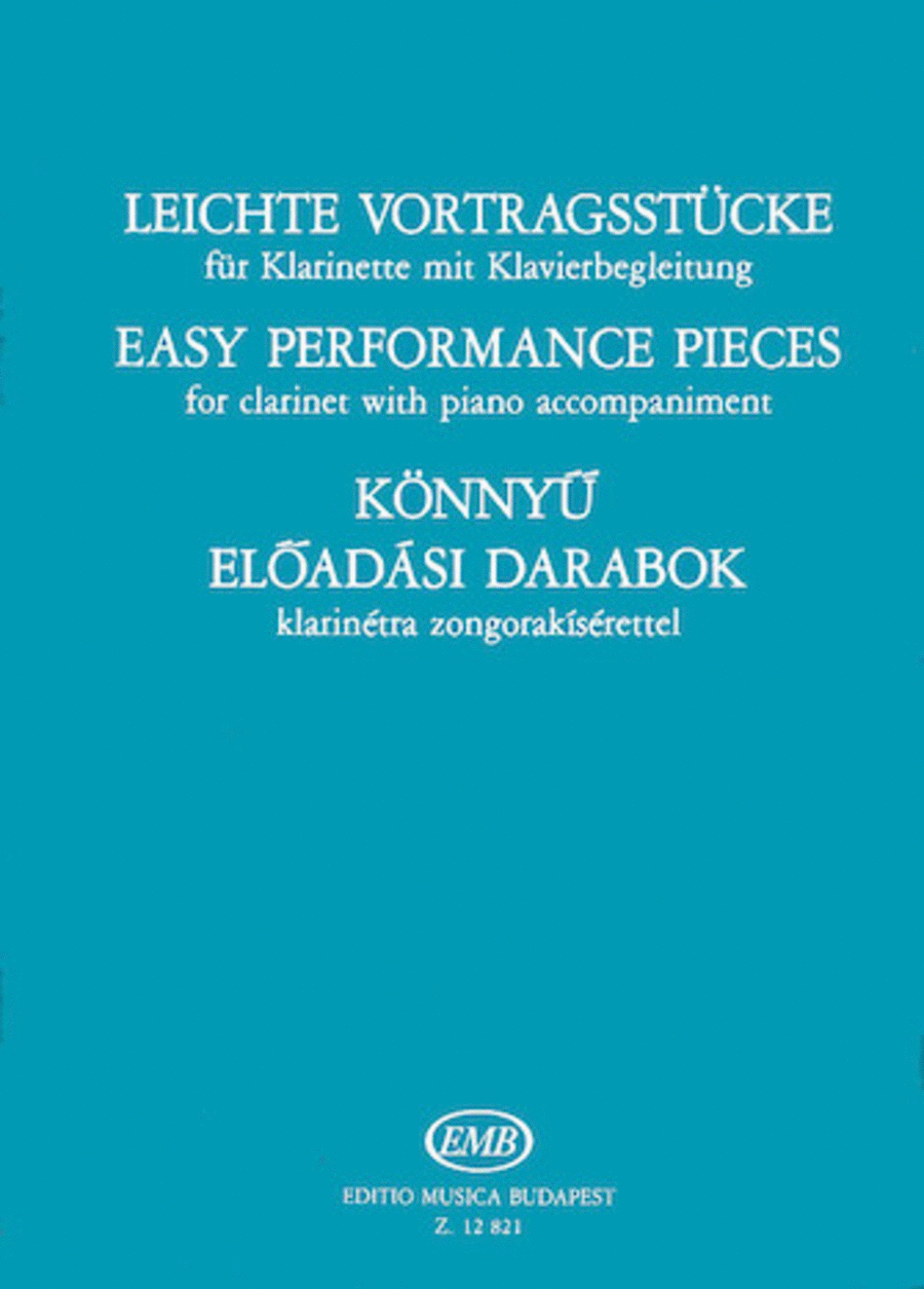 Easy Performance Pieces