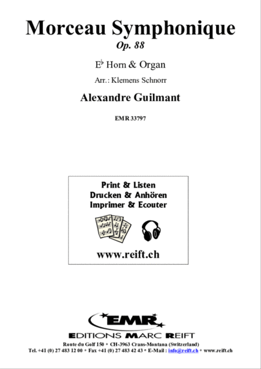 Morceau Symphonique Horn scores gallery preview page 2