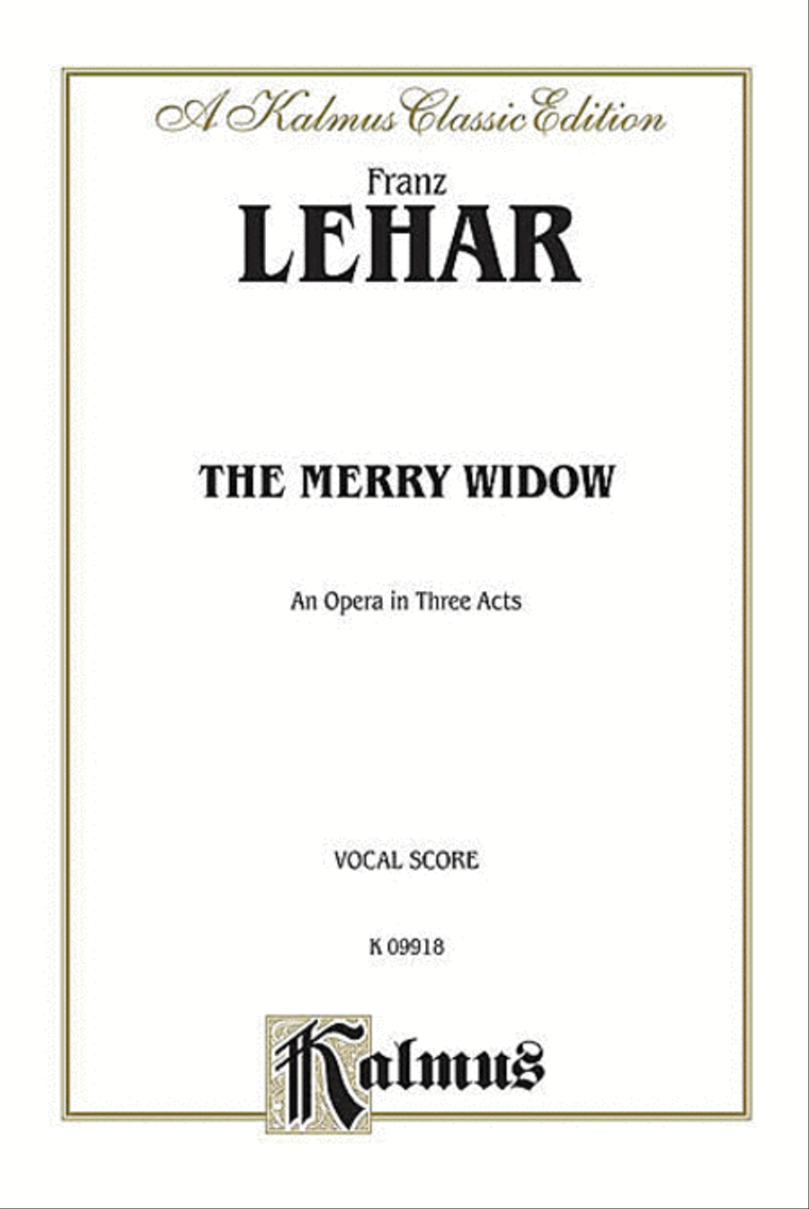 The Merry Widow Voice scores gallery preview page 1
