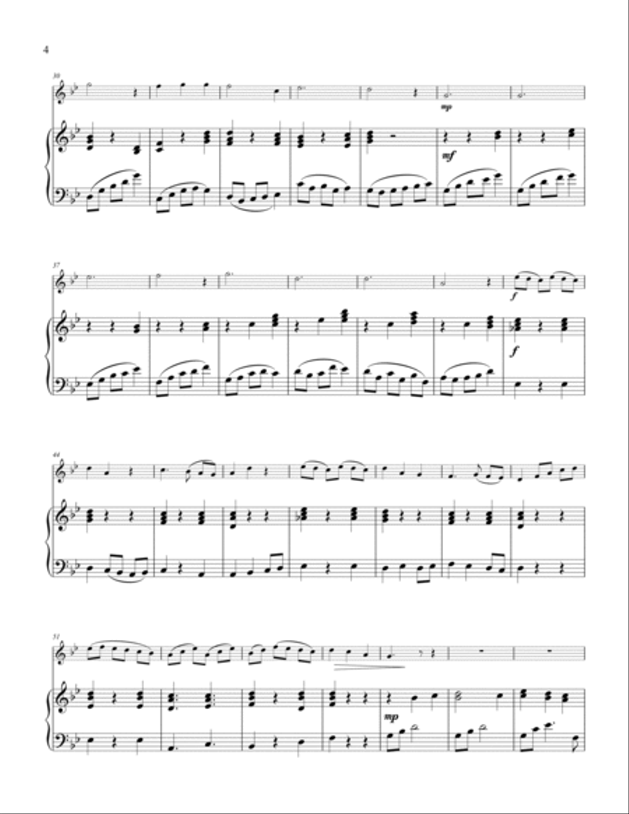 Sonatina for Piccolo and Piano (or Harpsichord) Piccolo scores gallery preview page 4