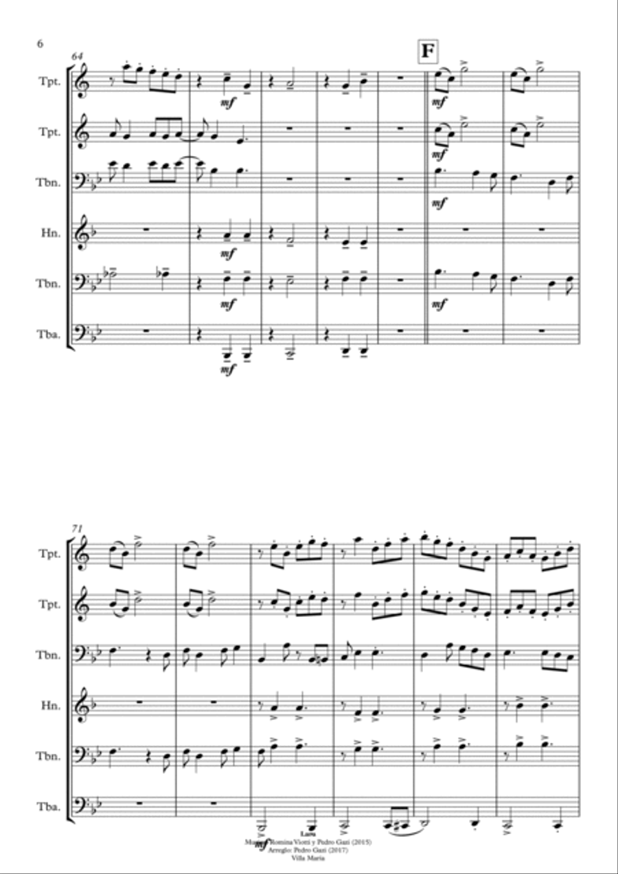 Lara Lara Large Ensemble scores gallery preview page 6