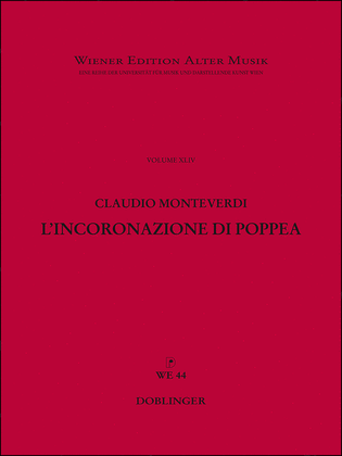 Book cover for L'incoronatione di POPPEA
