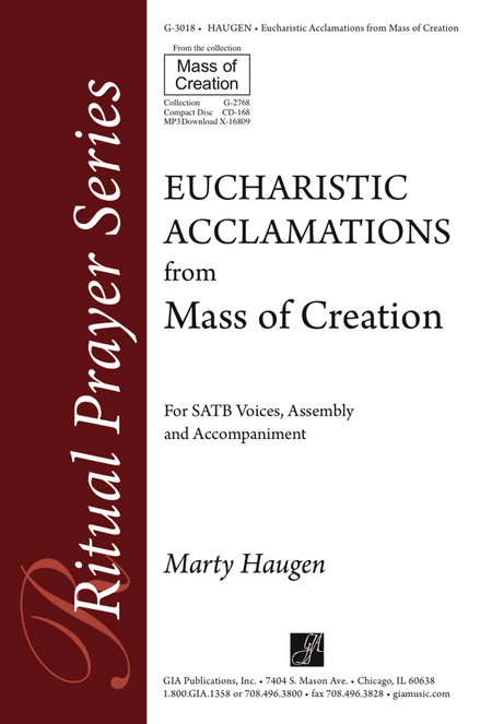 Eucharistic Acclamations from Mass of Creation
