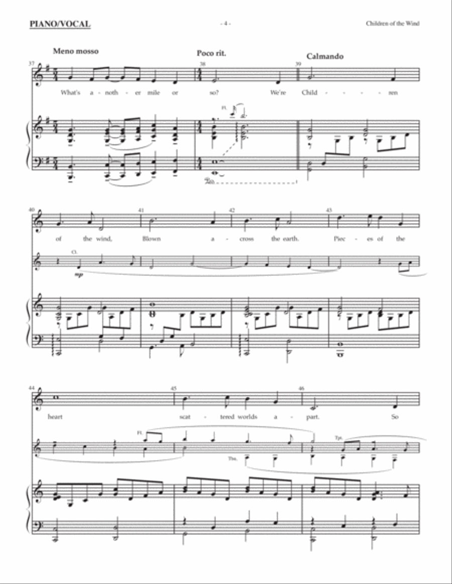 Children Of The Wind Voice scores gallery preview page 6