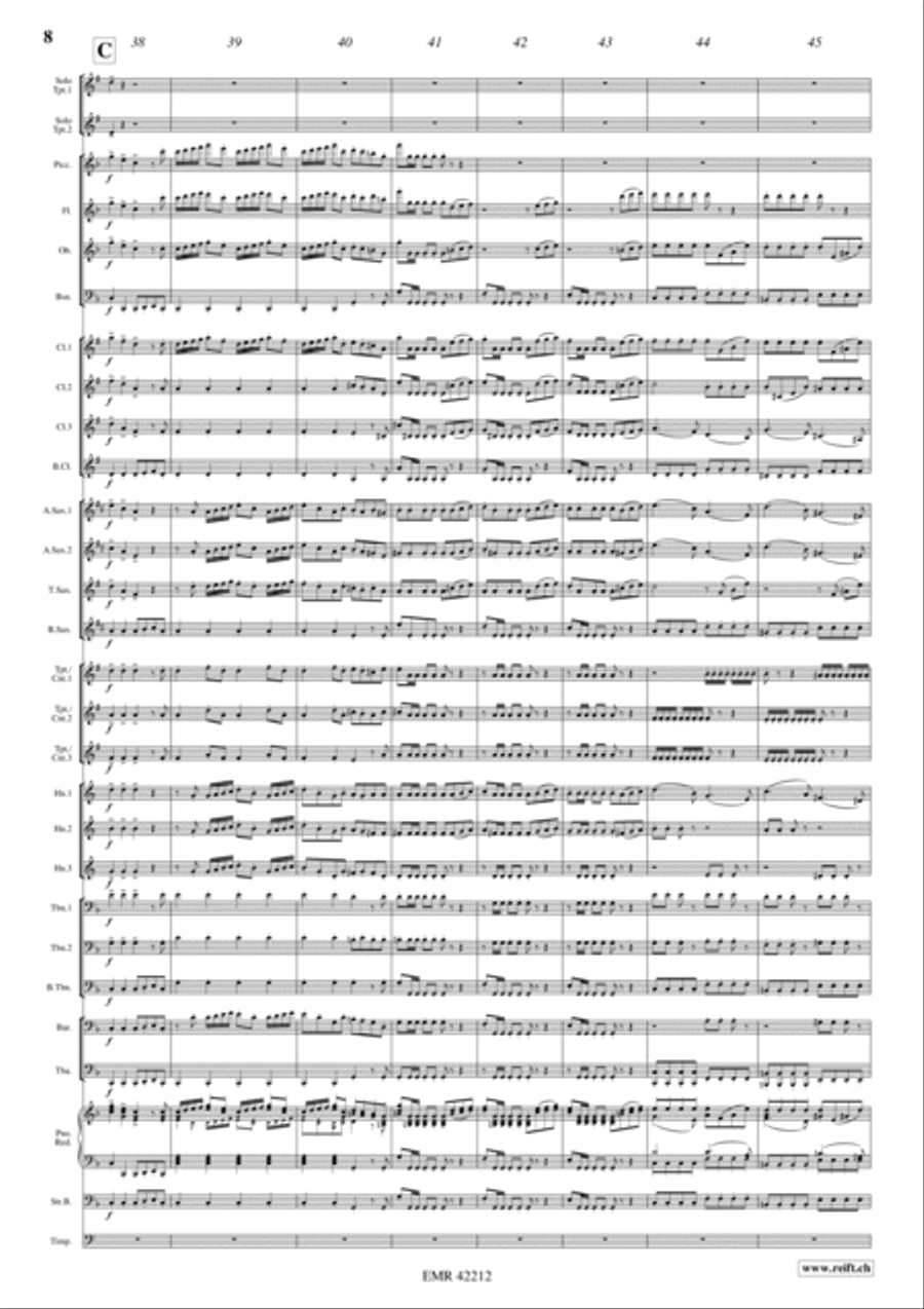 Concerto Concert Band scores gallery preview page 8