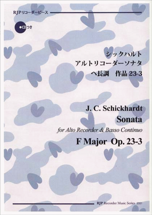 Sonata F Major, Op. 23-3