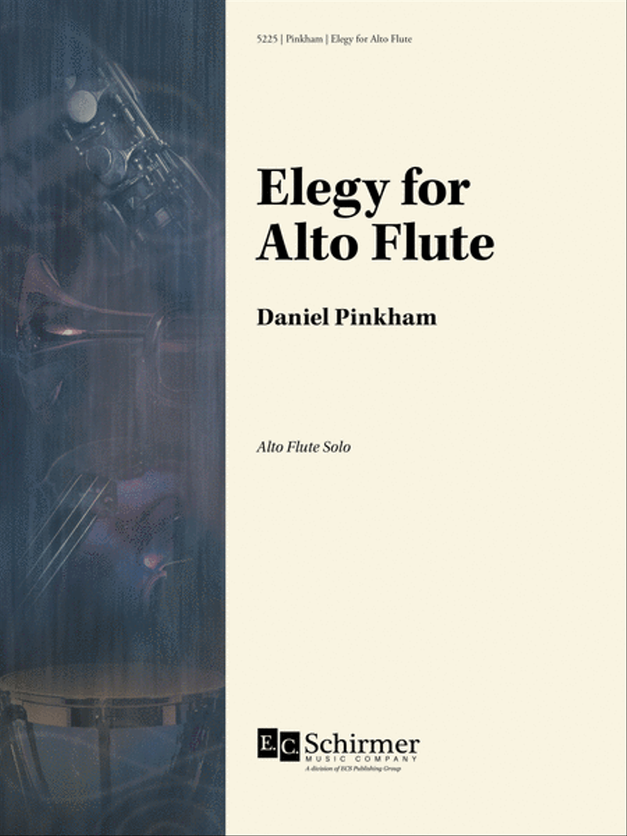 Elegy for Alto Flute Flute Solo scores gallery preview page 1