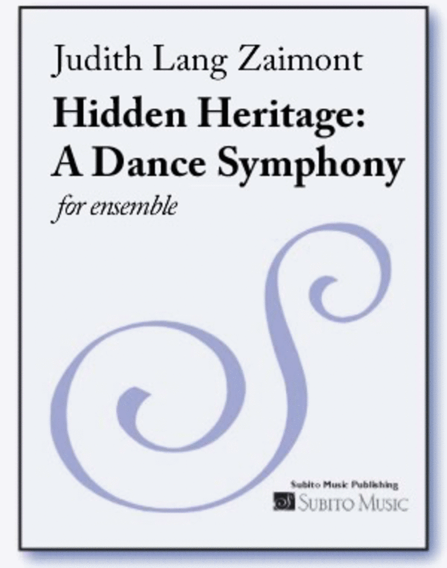 Hidden Heritage: A Dance Symphony Study Score scores gallery preview page 1