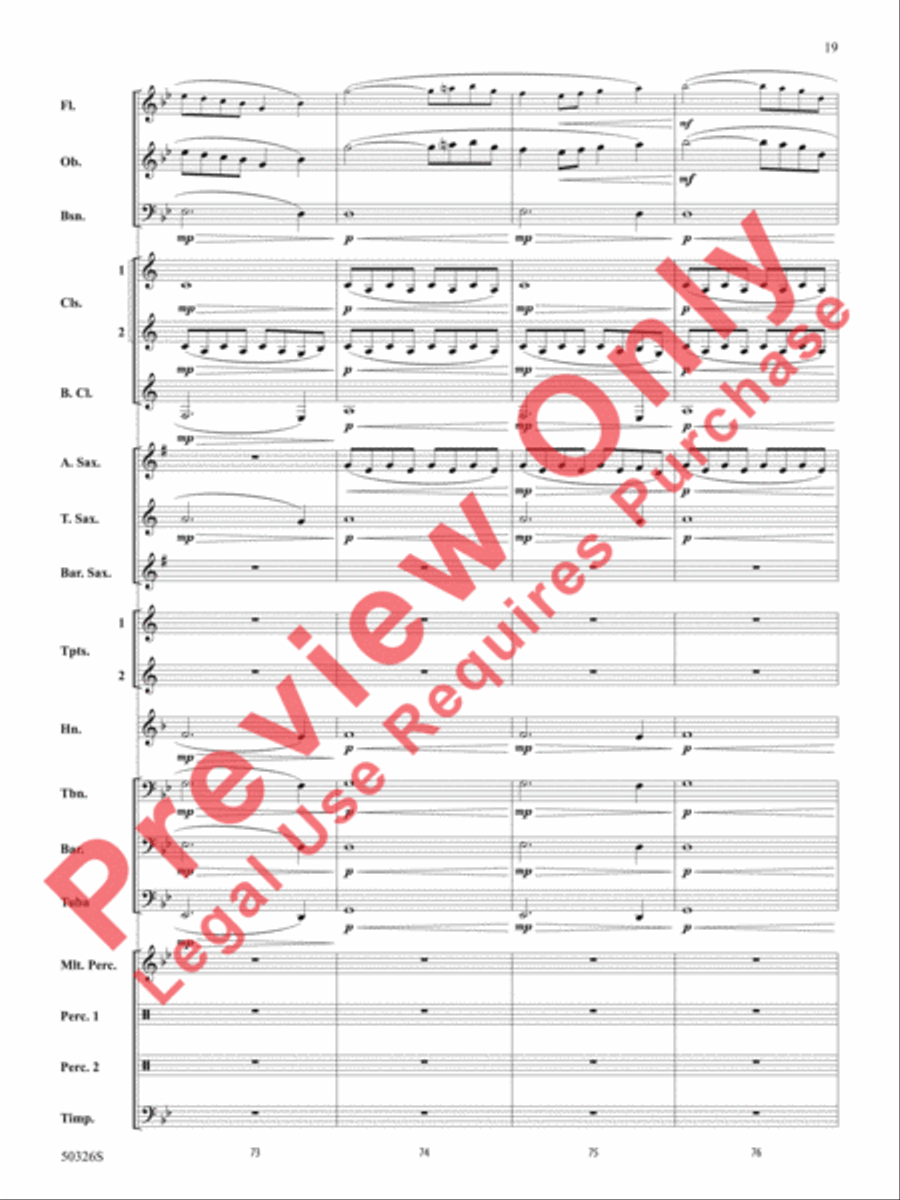 Intenso Intenso Concert Band scores gallery preview page 20