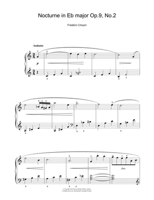 Book cover for Nocturne In Eb Major, Op. 9, No. 2