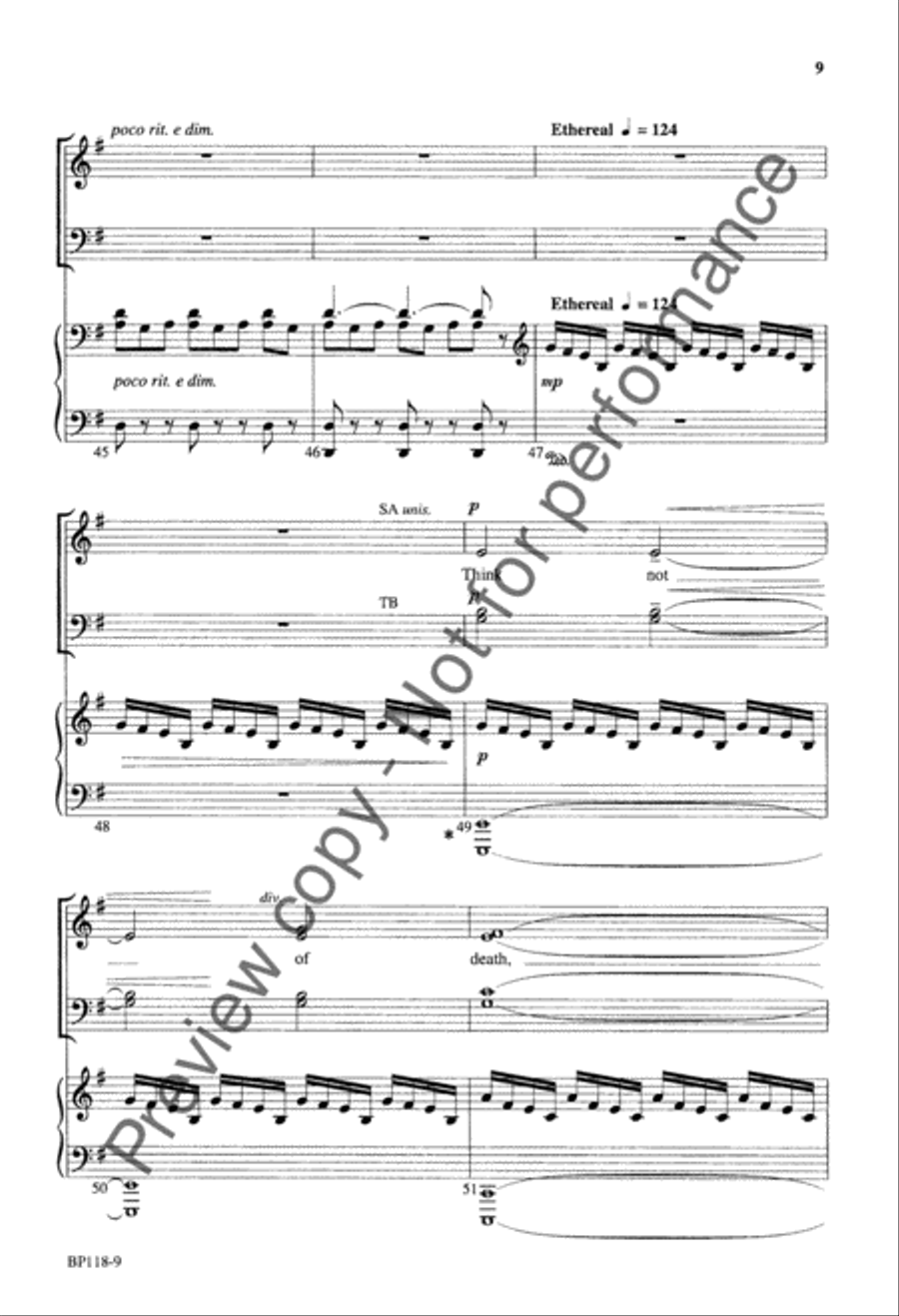 Sing Out, My Soul (SATB) 4-Part scores gallery preview page 10