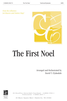 Book cover for The First Noel - Anthem