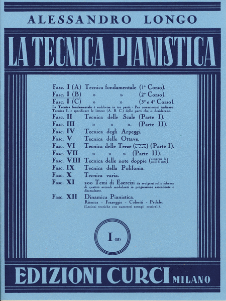 La tecnica pianistica