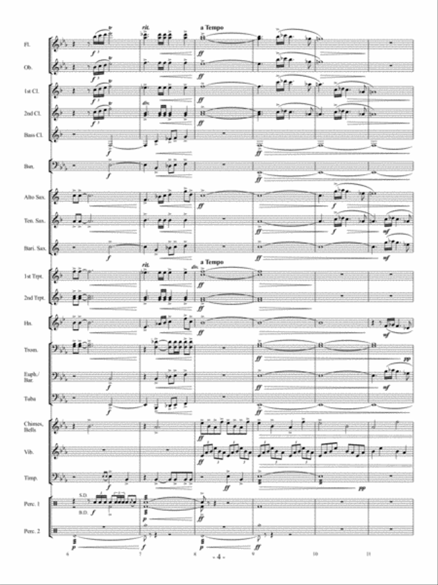 Away In A Manger Concert Band scores gallery preview page 3