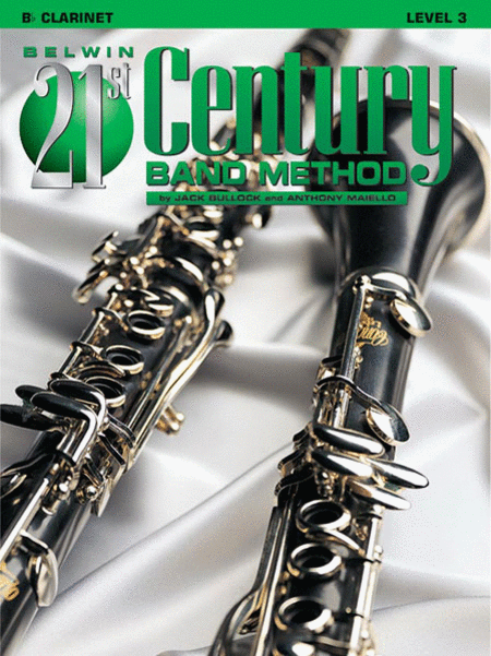 Belwin 21st Century Band Method Level 3 B-flat Clarinet