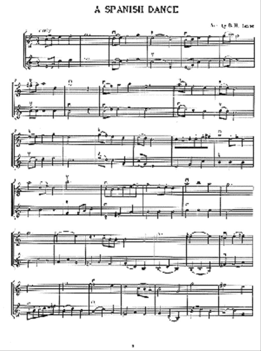 Easy Violin Duets in First Position String Duet scores gallery preview page 3