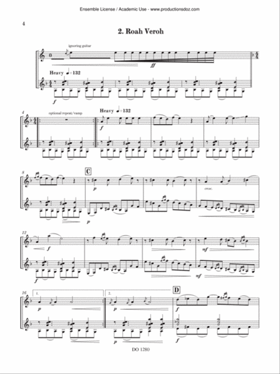 Motherlands Saxophone scores gallery preview page 4