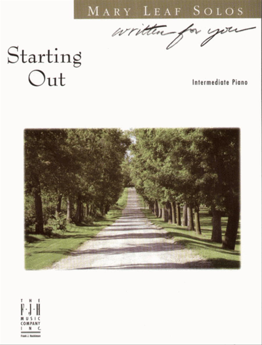Starting Out Piano Solo scores gallery preview page 2