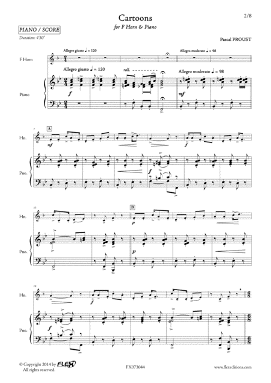 Cartoons Cartoons Piano Accompaniment scores gallery preview page 2