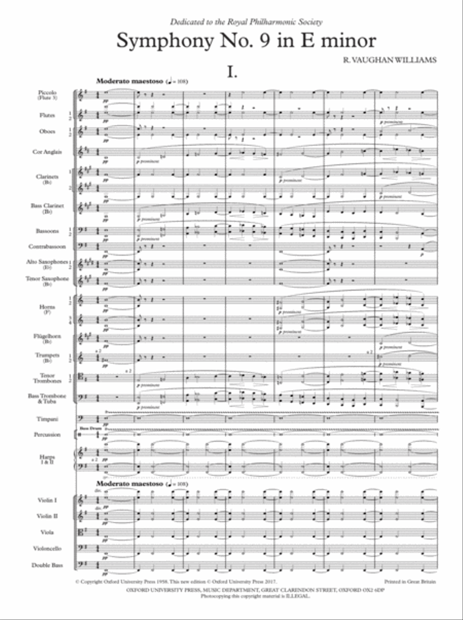 Symphony No. 9 Orchestra scores gallery preview page 2