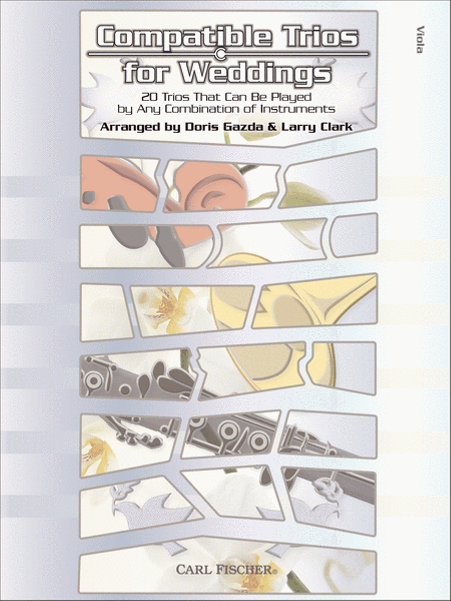 Compatible Trios for Weddings Viola scores gallery preview page 1