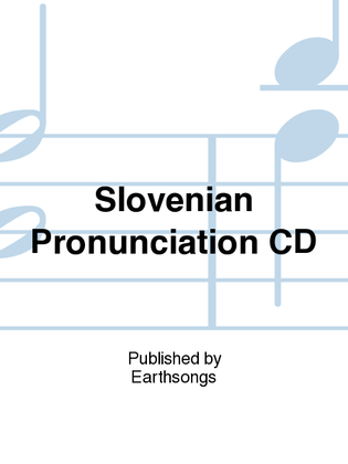 slovenian pronunciation CD