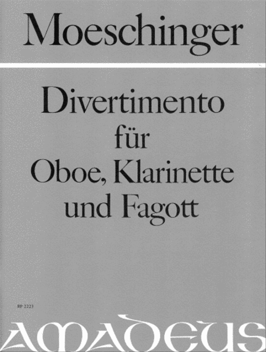 Divertimento Divertimento Bassoon scores gallery preview page 1
