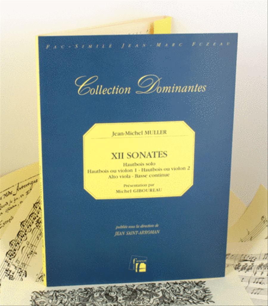 XII sonatas for concert oboe c.1712 Bassoon scores gallery preview page 1