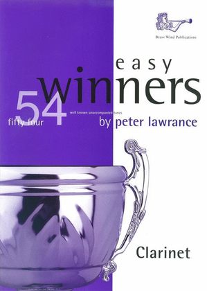 Book cover for Easy Winners Clarinet