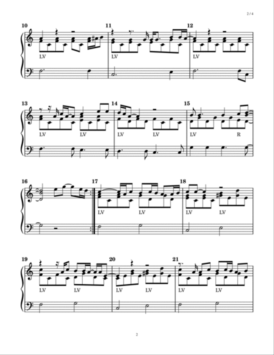 Imagine Handbell Choir scores gallery preview page 2
