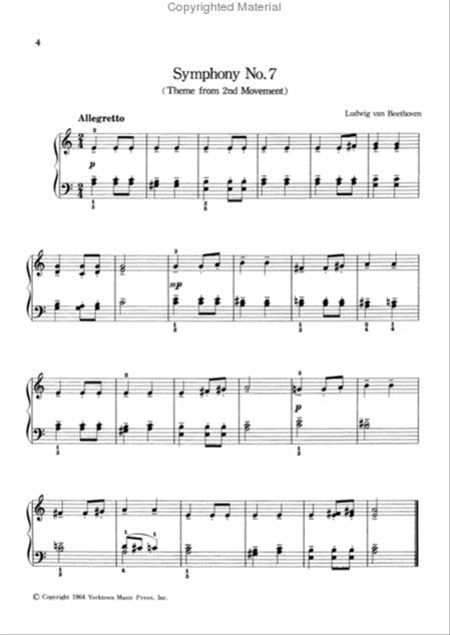The Joy of Piano Easy Piano scores gallery preview page 2