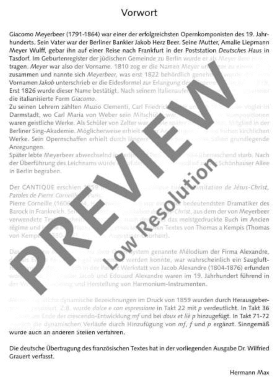 Cantique Cantique TTB scores gallery preview page 3
