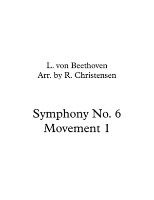 Beethoven Symphony No. 6 Mvt. 1 for Brass Quintet