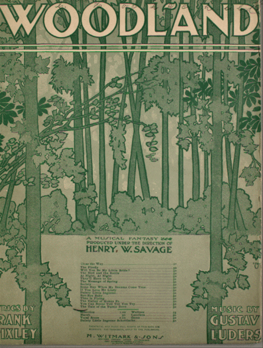 Selection From Woodland Piano Solo scores gallery preview page 1
