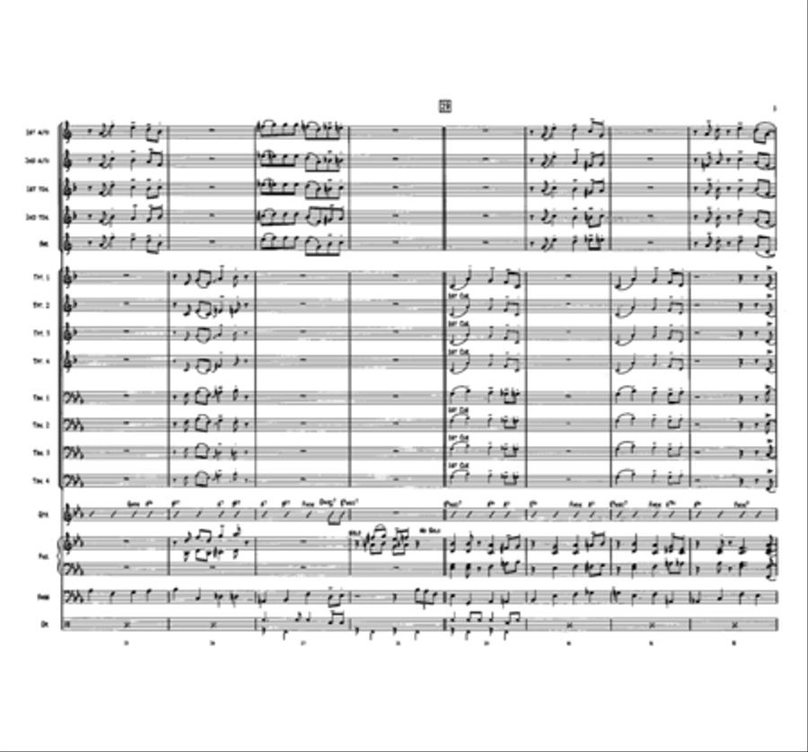 Jingle Bells Jingle Bells Jazz Ensemble scores gallery preview page 5